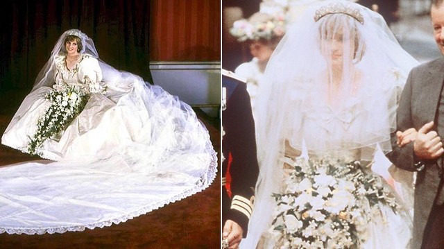 Những chiếc váy cưới đẹp nhất và đi vào lịch sử của Hoàng gia Anh - Ảnh 2.