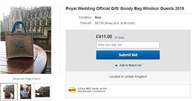  Bên trong túi quà cưới của Hoàng tử Harry và Công nương Meghan có gì đặc biệt mà người phụ nữ rao bán trên ebay với giá hơn 650 triệu đồng? - Ảnh 8.
