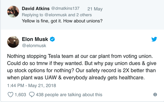 Mải gây chiến trên Twitter, Elon Musk đã để lộ ra rằng công ty đang vi phạm luật lao động của Mỹ - Ảnh 1.