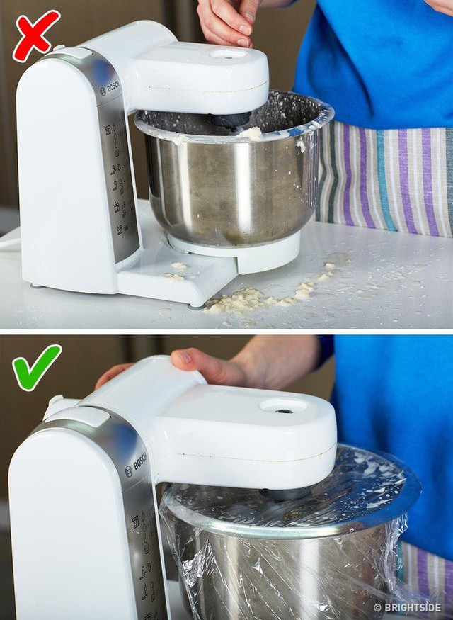 10 mẹo vặt vô cùng hữu ích của màng bọc thực phẩm, từ làm sạch nhà bếp đến bẫy côn trùng - Ảnh 4. 10 mẹo vặt vô cùng hữu ích của màng bọc thực phẩm, từ làm sạch nhà bếp đến bẫy côn trùng - Ảnh 4.
