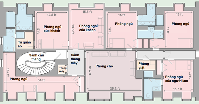 Hé lộ bản thiết kế khu biệt thự rộng hơn 3.000 mét vuông tại Washington của tỉ phú giàu nhất thế giới Jeff Bezos - Ảnh 4.