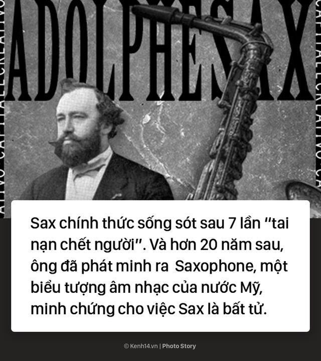 Chết hụt 7 lần, người đàn ông này đã phát minh ra kèn Saxophone - Ảnh 10.
