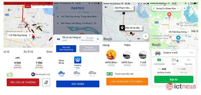 So sánh Fastgo, Xelo, Vato, ABER và ông lớn Grab: Cửa nào để ứng dụng Việt cạnh tranh? - Ảnh 2.