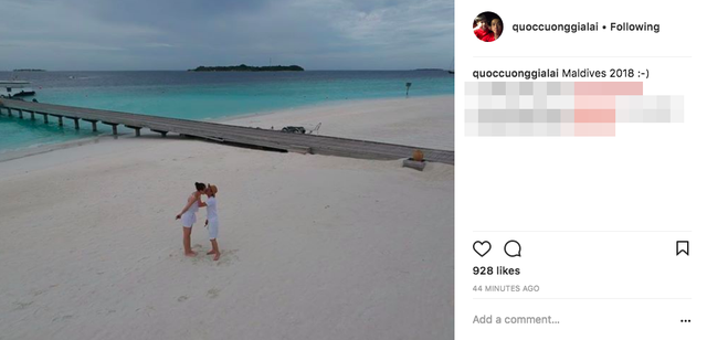 Rộ nghi vấn doanh nhân Nguyễn Quốc Cường chụp ảnh cưới cùng bạn gái tại Maldives - Ảnh 1. Rộ nghi vấn doanh nhân Nguyễn Quốc Cường chụp ảnh cưới cùng bạn gái tại Maldives - Ảnh 1.