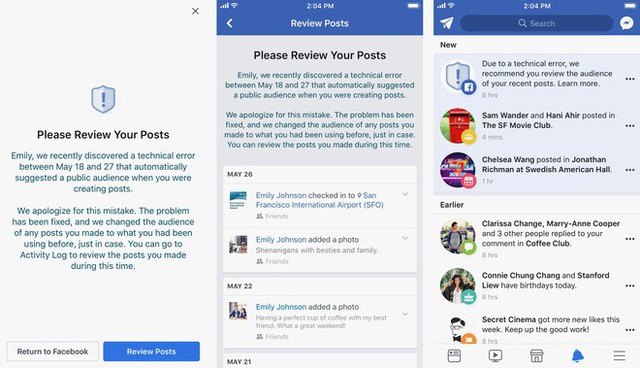 Lỗi Facebook khiến cho hàng chục triệu status bỗng nhiên bị chuyển sang trạng thái công khai - Ảnh 1.