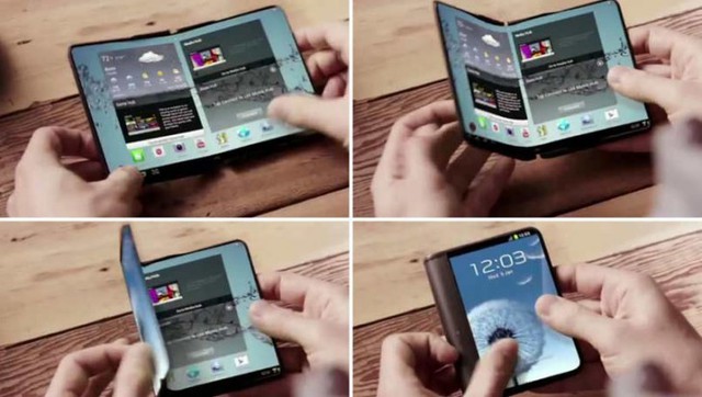 Samsung Galaxy X màn hình gập chuẩn bị được sản xuất, sẽ gập 2/3 chứ không phải ở giữa - Ảnh 1.