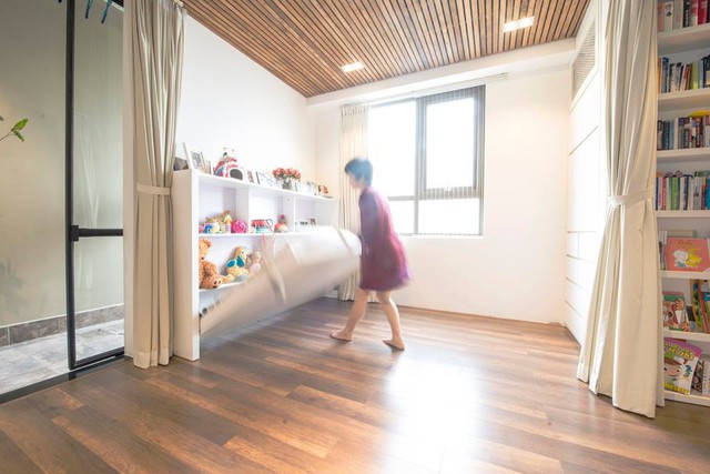 Sau cải tạo, căn hộ 68m² ở Hà Nội này đã trở thành không gian sống kiểu mẫu của nhiều gia đình trẻ - Ảnh 11.