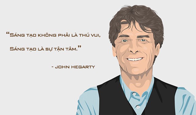 Ông hoàng quảng cáo John Hegarty: Đừng chạy theo đồng tiền, hãy theo đuổi cơ hội - Ảnh 1.