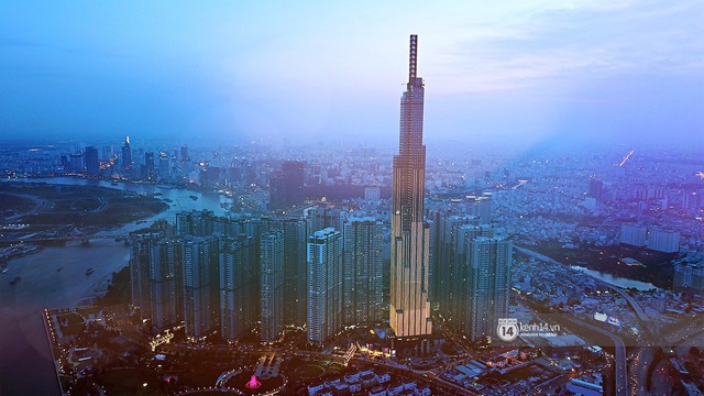 Toàn cảnh Landmark 81 - toà nhà cao nhất Việt Nam ngay trước ngày đi vào hoạt động - Ảnh 1.