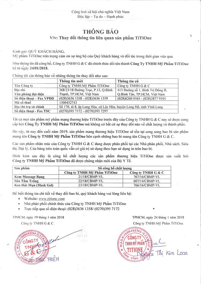 Con Cưng giải trình việc dán nhãn đè nhãn TiTiOne và công bố thư xác nhận sản phẩm lỗi của nhà sản xuất Thái Lan - Ảnh 2.