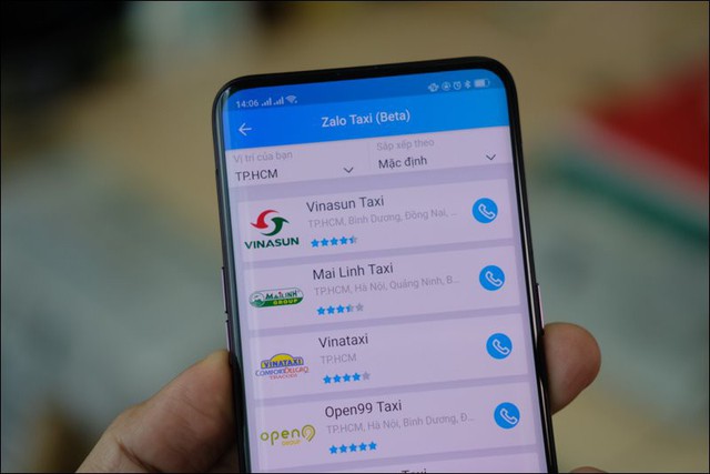 Zalo bất ngờ thử nghiệm dịch vụ Zalo Taxi - Ảnh 2.