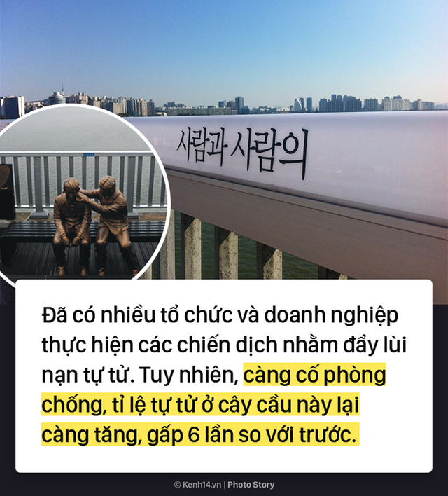 Cây cầu lãng mạn trong phim ở Hàn Quốc lại là nơi có tỷ lệ nhảy sông cao nhất ở đất nước này - Ảnh 6.