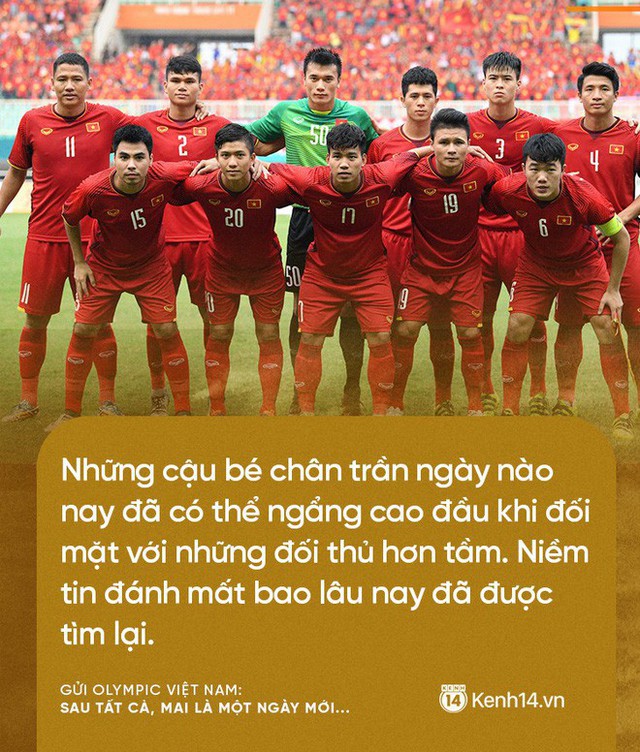 Từ CĐV gửi Olympic Việt Nam: Không sao cả, vì đã yêu thương nên chúng tôi nhất định tiếp tục yêu thương! - Ảnh 1.