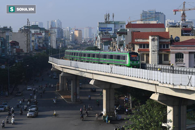 13 đoàn tàu đường sắt Cát Linh - Hà Đông đang chạy thử trong sáng nay - Ảnh 17.