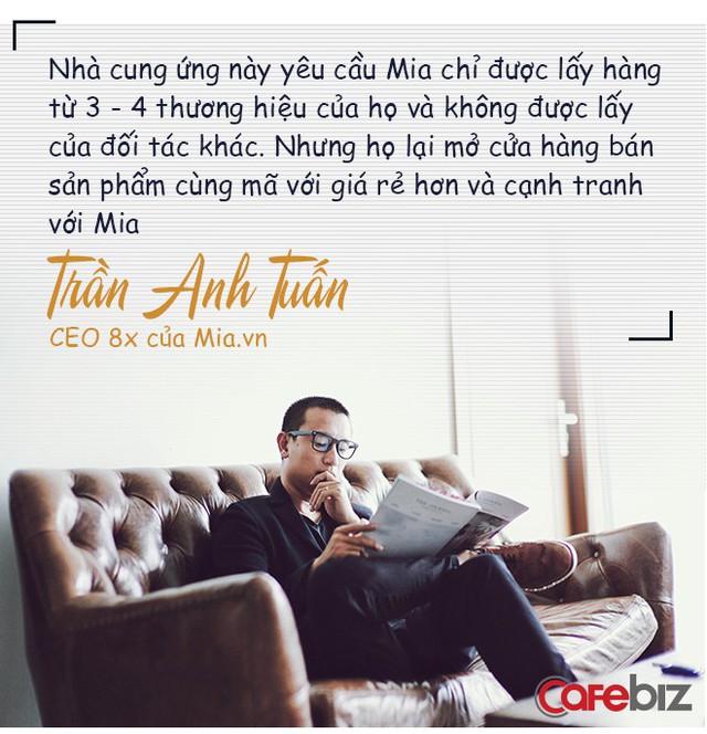 Chân dung CEO 8x của Mia.vn: Thời sinh viên đã kiếm trăm triệu/tháng từ bán balo, từng gặp khó khi nhà cung ứng chủ chốt rút toàn bộ hàng hóa và yêu cầu trả công nợ ngày giáp Tết - Ảnh 6.