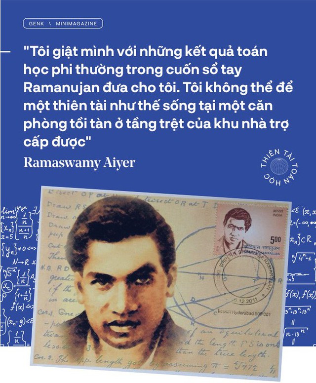 Thiên tài toán học Srinivasa Ramanujan, người đàn ông biết đếm tới vô tận - Ảnh 4.