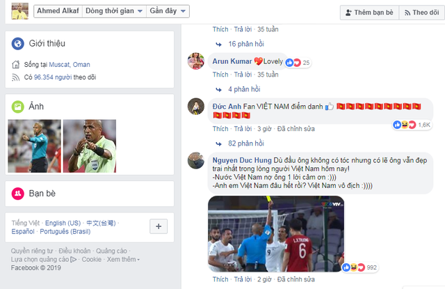 Phát hiện lý thú: Từ Thường Châu tuyết trắng đến Abu Dhabi xa hoa, từ U23 châu Á tới Asian Cup, vị trọng tài này vẫn luôn đẹp trai với tuyển Việt Nam - Ảnh 5.