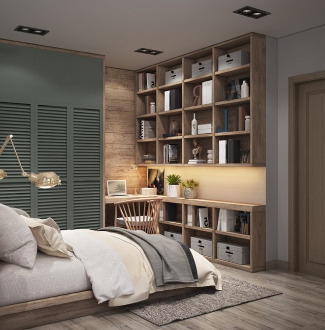 Căn hộ 25m2 có cách sắp xếp nội thất thông minh - Ảnh 5. Căn hộ 25m2 có cách sắp xếp nội thất thông minh - Ảnh 5.
