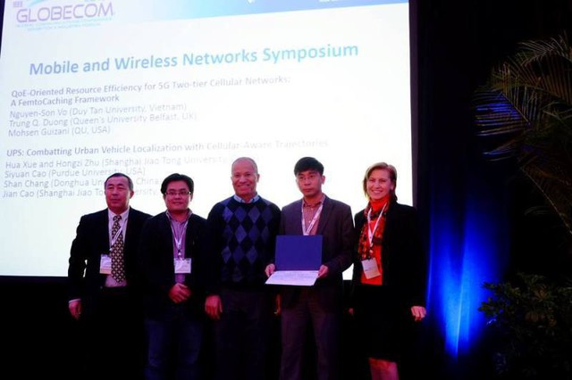GS Việt đoạt giải nghiên cứu khoa học xuất sắc tại hội nghị viễn thông hàng đầu - Ảnh 1.