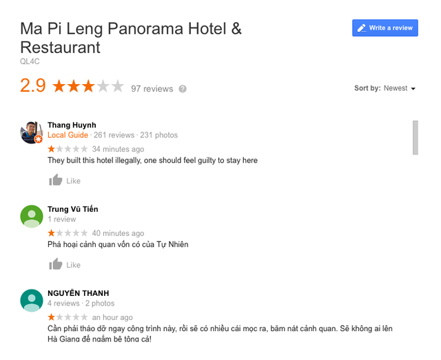 Nghịch lý vụ Panorama Hotel trên đèo Mã Pì Lèng: Mặc dân mạng bức xúc hò nhau vote 1 sao, khách sạn vẫn “cháy hàng” - Ảnh 1.