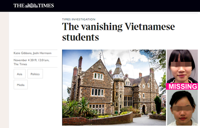 Hàng loạt nữ sinh Việt nhập học ở Anh đột ngột biến mất, một số người được phát hiện đang ở trong tiệm nail - Ảnh 1.