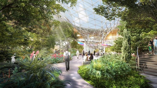 Thiết kế độc lạ của nhà ga sân bay Changi Singapore bị tố đạo ý tưởng - Ảnh 1. Thiết kế độc lạ của nhà ga sân bay Changi Singapore bị tố đạo ý tưởng - Ảnh 1.