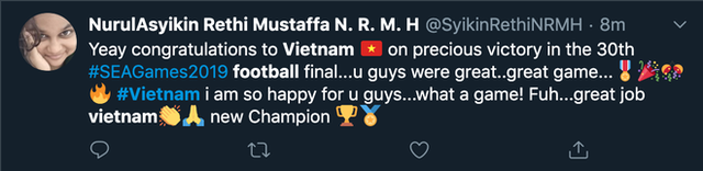 Việt Nam xuất sắc giành HCV đầu tiên trong lịch sử, dân mạng quốc tế rộn ràng chúc mừng, hết lời ngợi khen tân vô địch  - Ảnh 7.