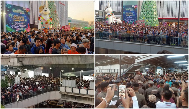  Thái Lan: Biểu tình lớn kỷ lục nổ ra tại thủ đô Bangkok kể từ sau cuộc đảo chính năm 2014 - Ảnh 2.