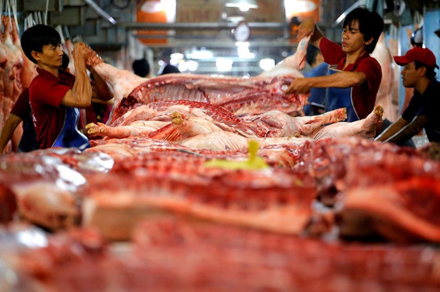 Giá thịt lợn tiếp tục tăng mạnh ngày giáp Tết, phần lòng non tưởng đùa mà tăng thật tới 85.000 đồng/kg  - Ảnh 7.