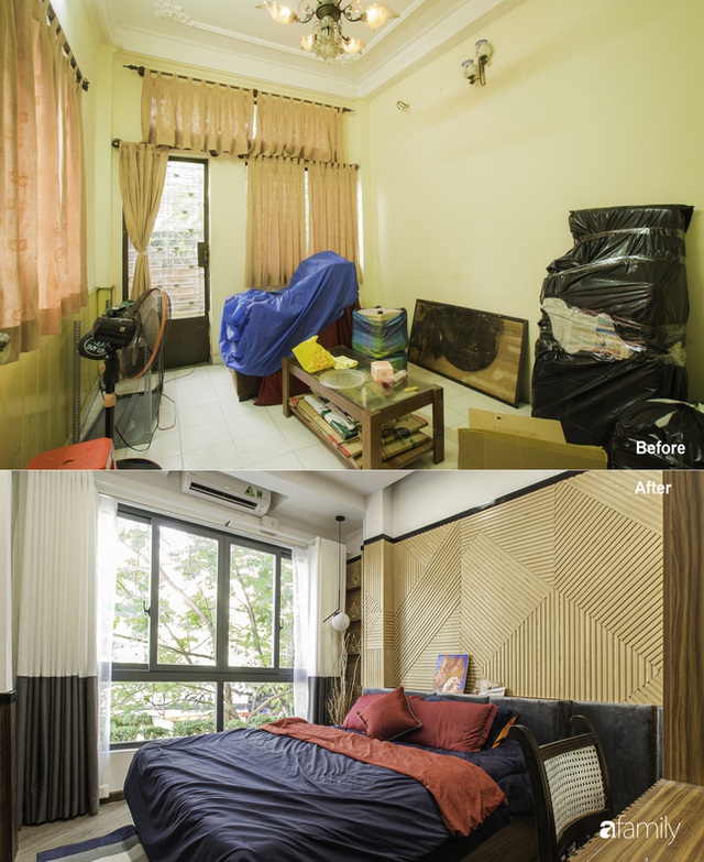 Ngôi nhà 3 tầng rộng 100m² cũ kỹ, tồi tàn suốt 20 năm được thay áo mới đẹp hiện đại sau 2 tháng cải tạo ở Sài Gòn - Ảnh 8.