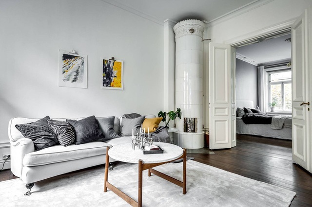 Căn hộ 53m² đẹp xinh đến trong trẻo khiến bạn đi đâu cũng muốn về nhà - Ảnh 10. Căn hộ 53m² đẹp xinh đến trong trẻo khiến bạn đi đâu cũng muốn về nhà - Ảnh 10.