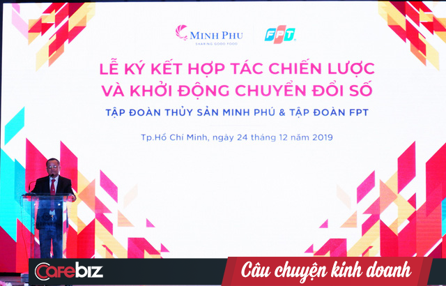 Vua tôm Minh Phú bắt tay FPT thực hiện chuyển đổi số, đặt mục tiêu chinh phục giấc mơ số 1 thế giới trong ngành tôm với 25% thị phần năm 2045 - Ảnh 1.