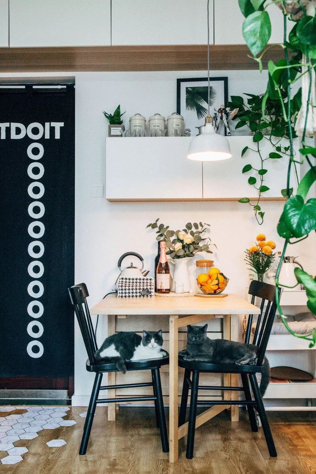 Cặp vợ chồng trẻ quyết biến nhà cũ 39m² thành tổ ấm thiết kế siêu thông minh và tiện ích - Ảnh 14. Cặp vợ chồng trẻ quyết biến nhà cũ 39m² thành tổ ấm thiết kế siêu thông minh và tiện ích - Ảnh 14.
