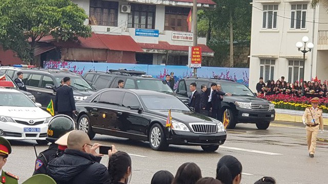 Đoàn xe chủ tịch Triều Tiên Kim Jong Un về đến khách sạn Melia, Hà Nội - Ảnh 43.