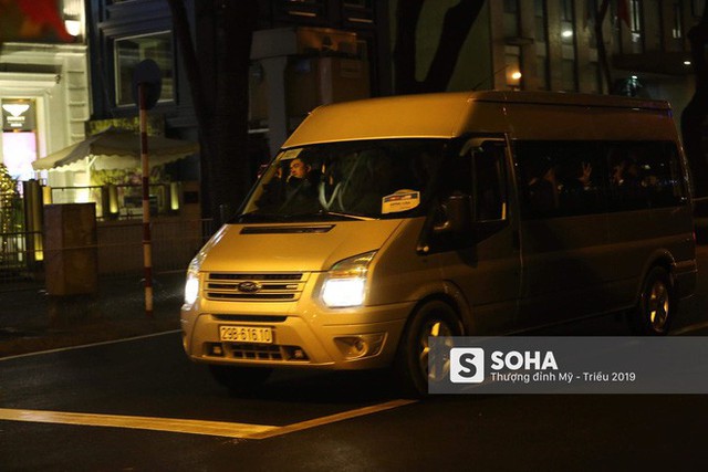 Đoàn xe chủ tịch Triều Tiên Kim Jong Un về đến khách sạn Melia, Hà Nội - Ảnh 71.