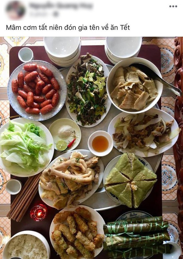Cư dân mạng thi nhau khoe ảnh mâm cỗ chiều 30, nhìn nhà nào cũng giống nhà nào - Ảnh 7.