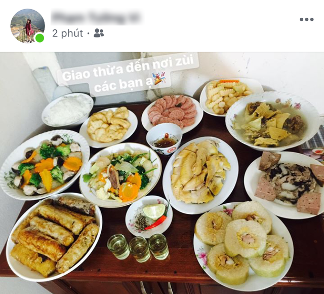 Cư dân mạng thi nhau khoe ảnh mâm cỗ chiều 30, nhìn nhà nào cũng giống nhà nào - Ảnh 9.