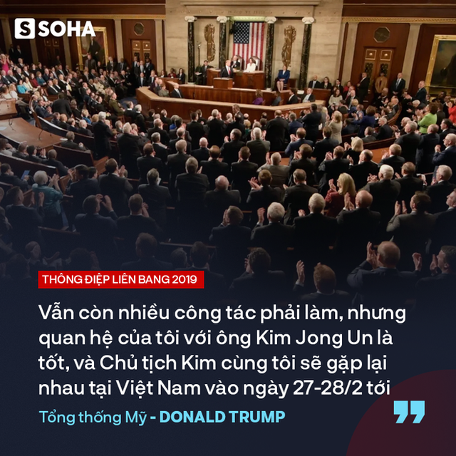  TT Trump kêu gọi “đoàn kết, hợp tác” trong TĐLB, cho biết sẽ gặp ông Kim Jong-un tại Việt Nam - Ảnh 7.