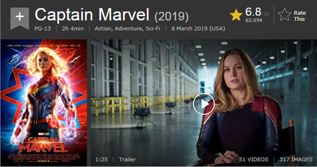 Đồng loạt bị khán giả quốc tế chấm điểm thấp, Captain Marvel có nguy cơ trở thành phim Mảvel dở nhất - Ảnh 5.