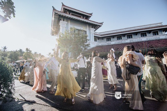 Chùm ảnh: Những khoảnh khắc ấn tượng nhất trong hôn lễ chính thức của cặp đôi tỷ phú Ấn Độ bên bờ biển Phú Quốc - Ảnh 7.