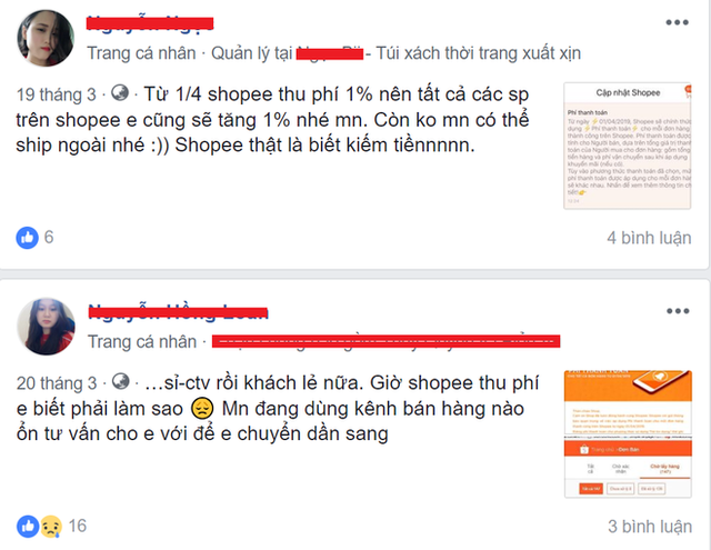  Shopee thu phí từ ngày 1.4: Ai sẽ chịu thiệt đơn, thiệt kép? - Ảnh 3.