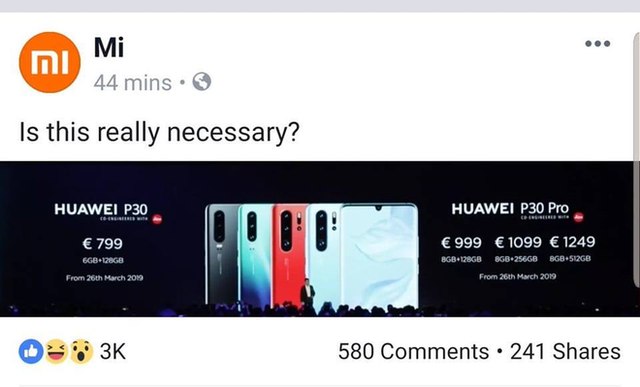 Đố bạn: Tại sao đang hòa thuận anh em với nhau, Xiaomi xoay sang đá xoáy Huawei ngay tại sự kiện? - Ảnh 1.