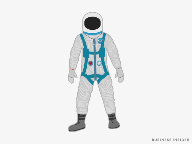 Hành trình tiến hóa của bộ đồ phi hành gia tại NASA: Cải biên từ đồ quân đội cho đến dự định... lắp chân nhện như Spider Man - Ảnh 2.
