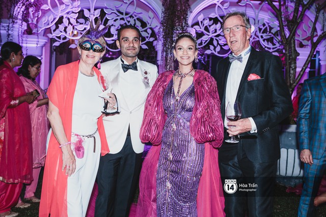 Cặp đôi tỷ phú Ấn Độ lộng lẫy cùng các khách mời đại gia vào đêm tiệc Pink Party đầu tiên ở Phú Quốc - Ảnh 6.