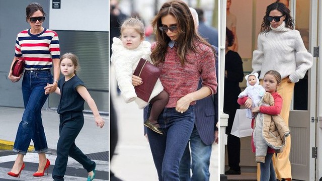 Tiểu công chúa Harper Beckham: Cuộc sống quý tộc phủ kín bằng tình thân và hàng hiệu của cô bé hạnh phúc nhất Hollywood - Ảnh 4.