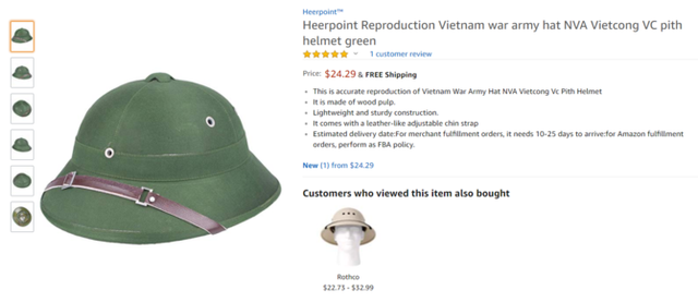 Bất ngờ giá chổi quét nhà, nón lá được bán trên Amazon - Ảnh 2.