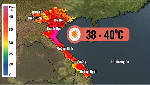 Báo Mỹ xác nhận Việt Nam vừa đạt mốc nhiệt độ kỷ lục, mới tháng Tư mà đã nóng 43 độ C - Ảnh 1.