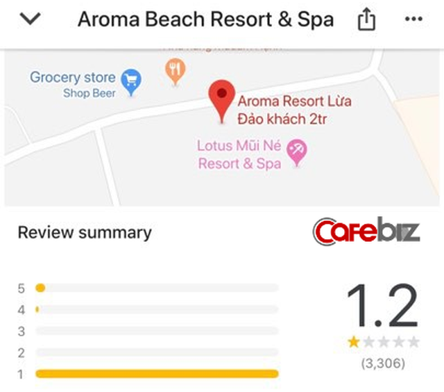TripAdvisor khóa đánh giá của Aroma Resort vì cho rằng các đánh giá này không phản ánh trải nghiệm trực tiếp - Ảnh 1.