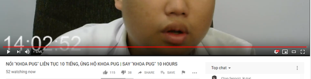 Một streamer Việt Nam quyết tâm nói Khoa Pug liên tục 10 tiếng để ủng hộ Khoa Pug - Ảnh 2.