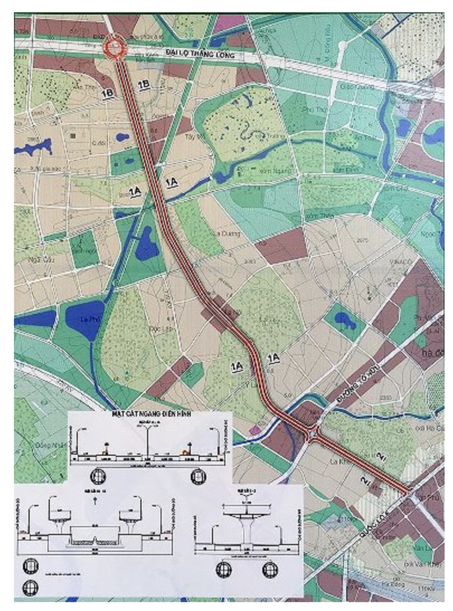 Hà Nội công bố chỉ giới mở đường vành đai 3,5 gồm 6 làn xe - Ảnh 2.